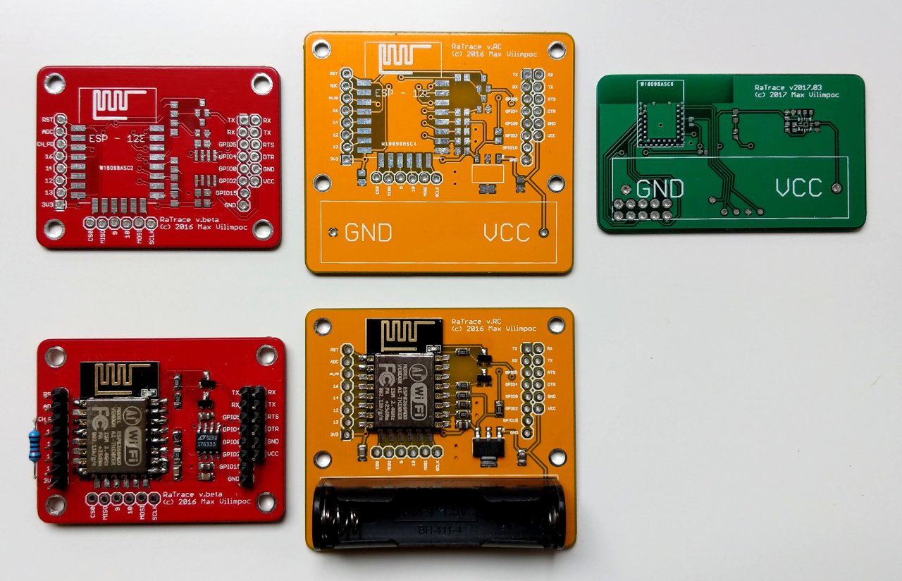 3 prototype circuit boards unassembled, 2 prototype circuit boards assembled