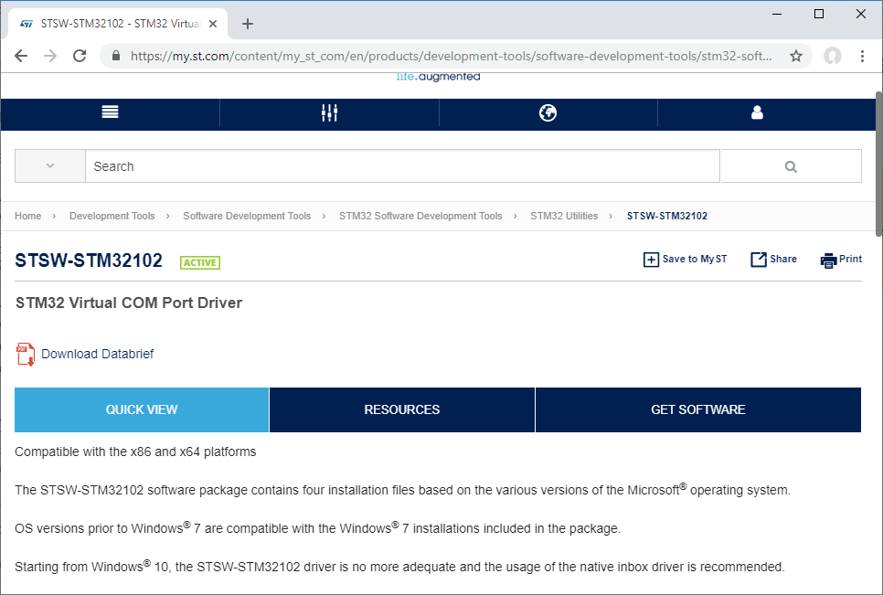 Stm32 virtual com port driver windows 7 не устанавливается