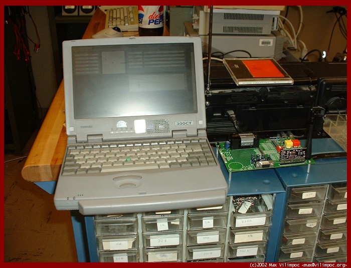 My old Toshiba 300CT 'ultraportable', which I used for remote sensing development