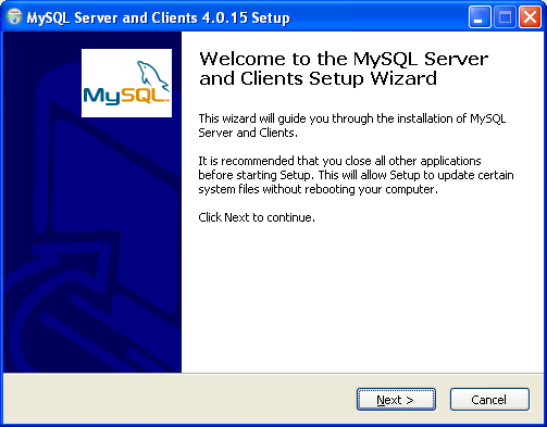MySQL Installer Screenshot
